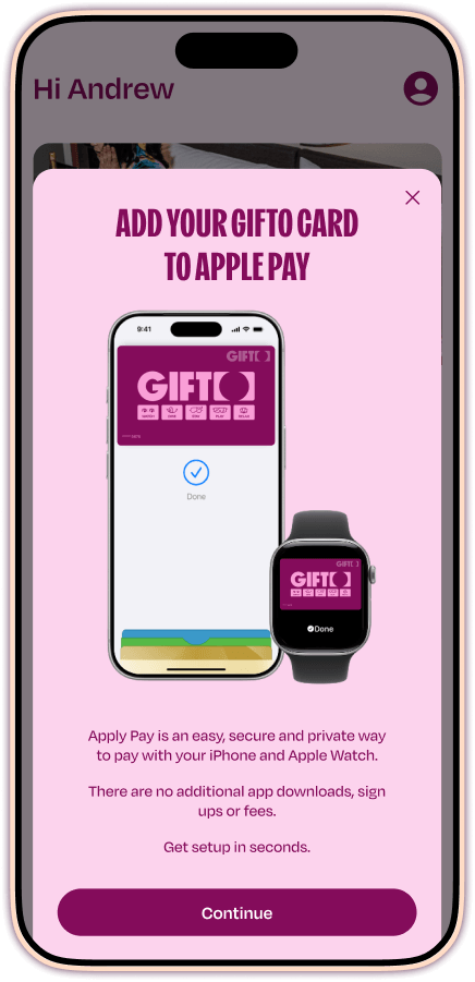 Add to Apple Pay or Google Wallet
