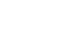 A white circular logo with a stylized "Q" and "T" on a black background.
